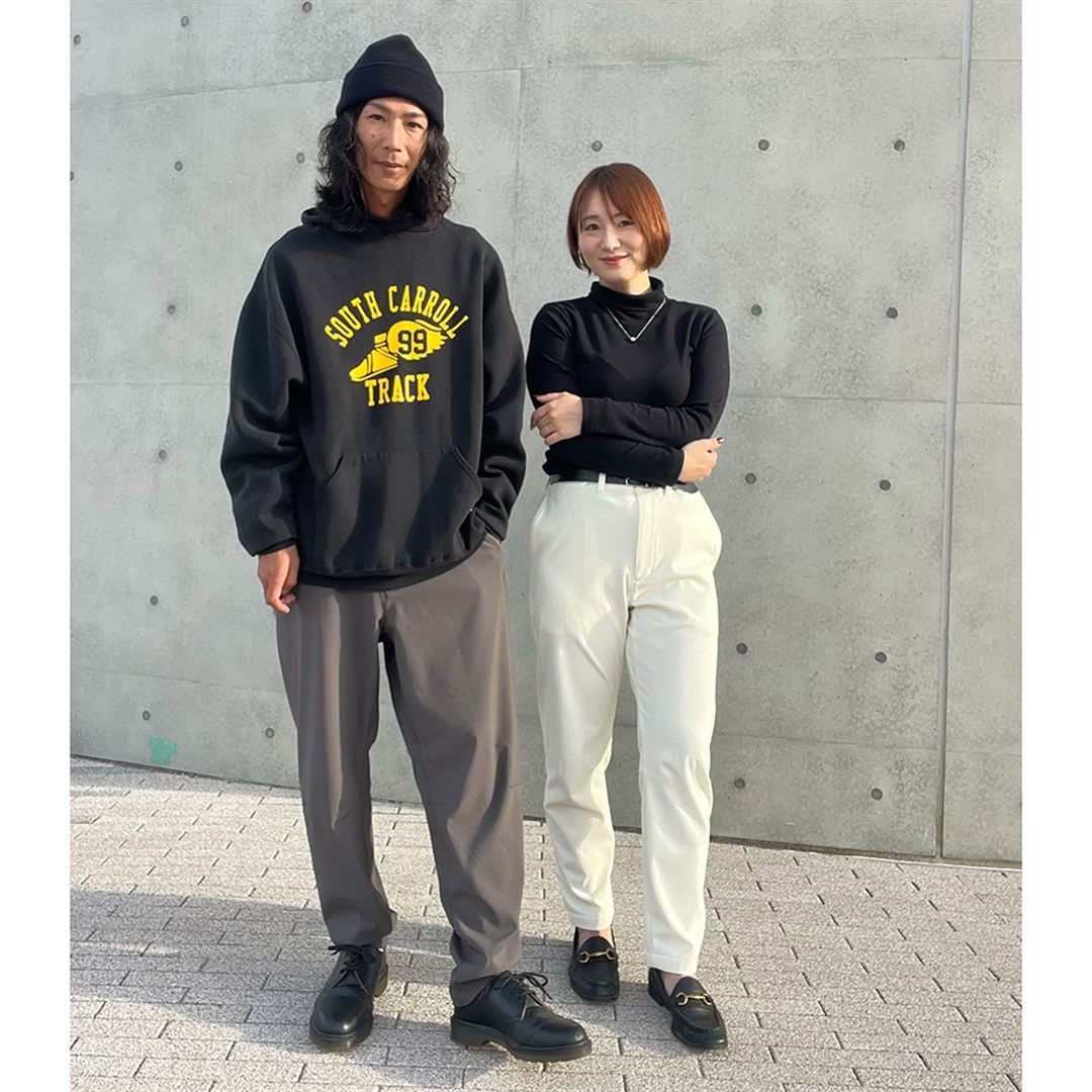 【ストレッチ／防風】MIZUNO BUDDYテックシールドテーパードパンツ クリームホワイト S