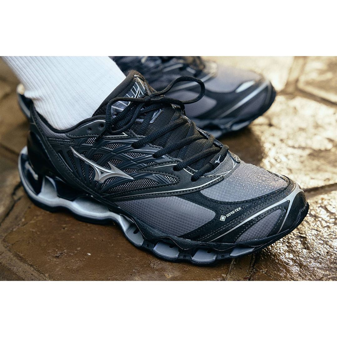 WAVE PROPHECY LS GTX(ゴアテックス／防水) グレー×シルバー×ブラック 23.0