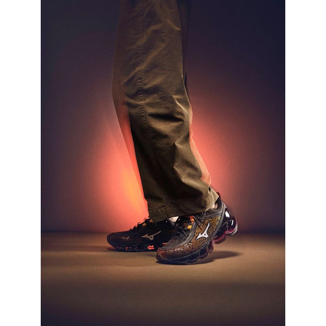 WAVE PROPHECY 13.2 チャコール×ホワイト×オレンジ 30.0