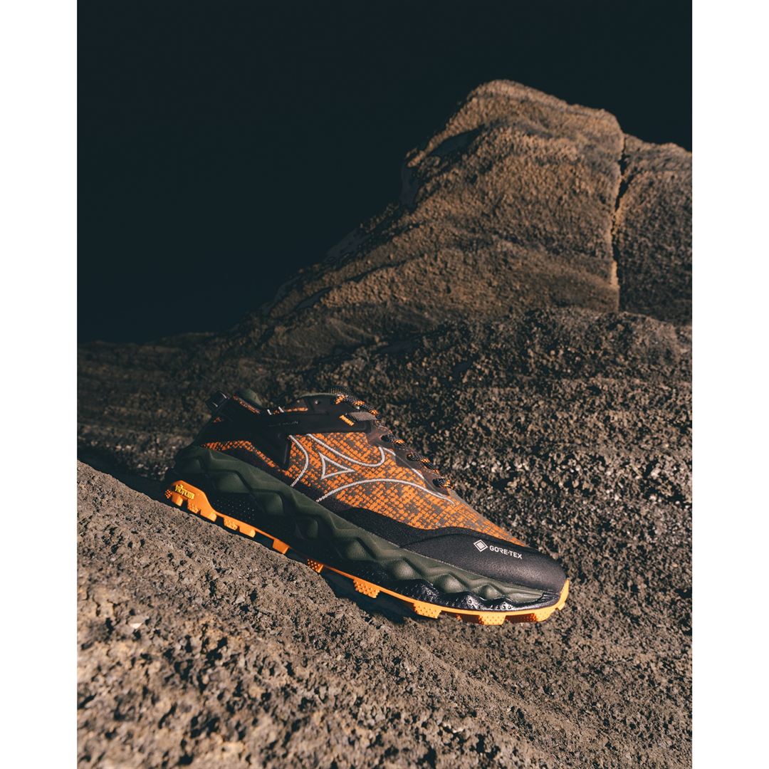 WAVE MUJIN LS GTX MAHARISHI(ゴアテックス／防水) オレンジ×グレー×カーキ 24.0