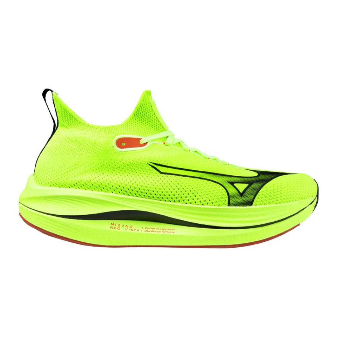 MIZUNO NEO VISTA(スピードワーク／テンポ走) イエローライム×ブラック×レッド 24.0