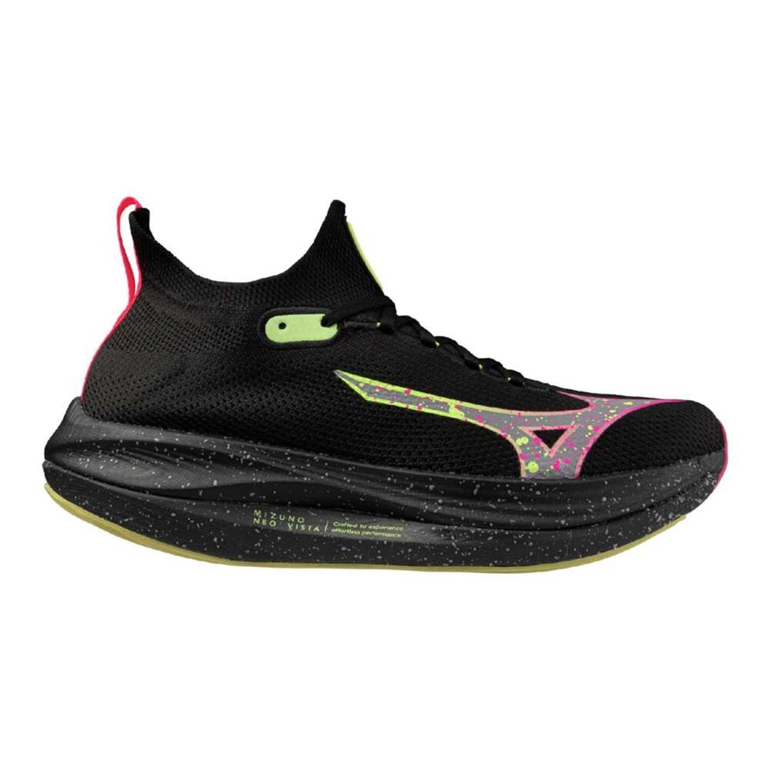 MIZUNO NEO VISTA(ランニング) ブラック×ピンク×イエロー 23.0