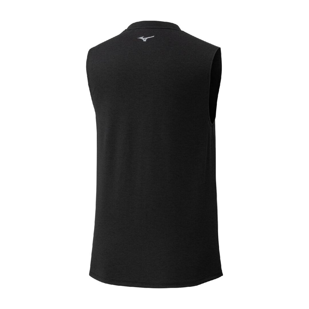 【ミズノ直営限定】クイックドライ スリーブレスTシャツ ブラック XL