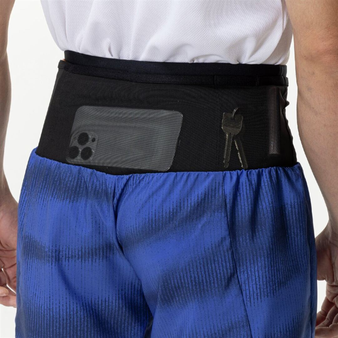 ランニング マルチポケットパンツ グラフィック6インチ リフレックスブルー XL