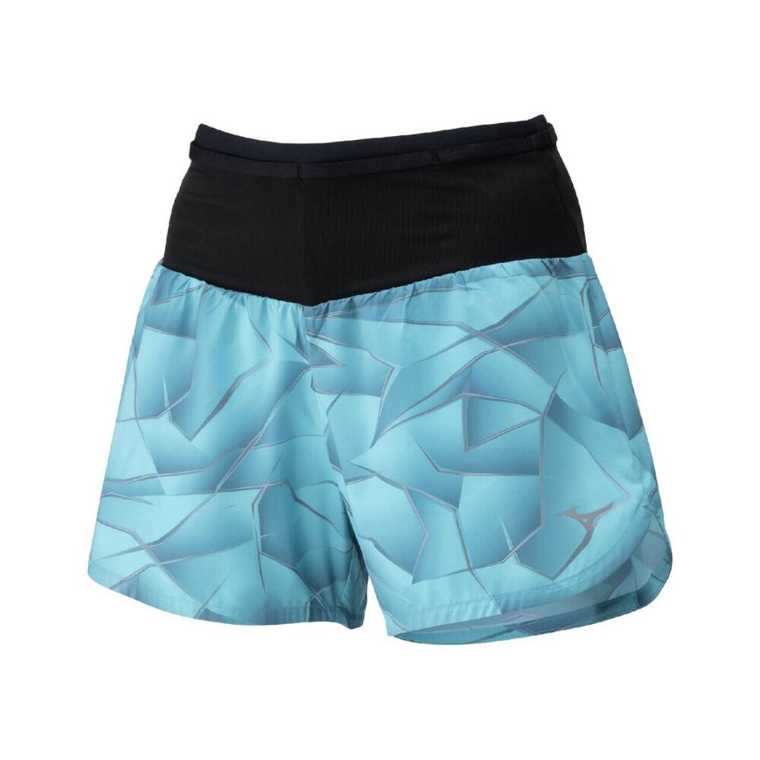 ランニング マルチポケットパンツ グラフィック4インチ セイラブルー XL