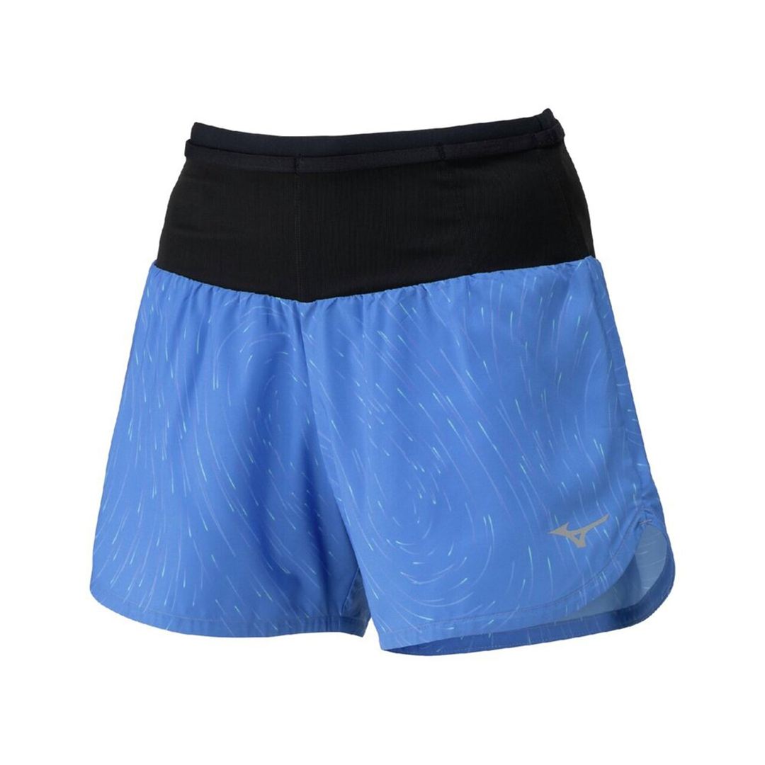 ランニング マルチポケットパンツ グラフィック4インチ ダズリングブルー XL