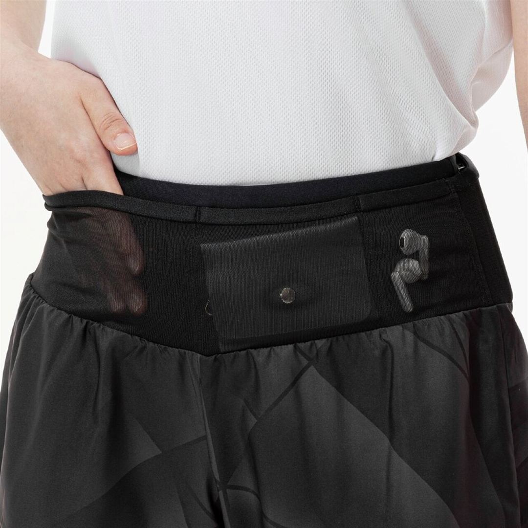 ランニング マルチポケットパンツ グラフィック4インチ ヤマオリ XL