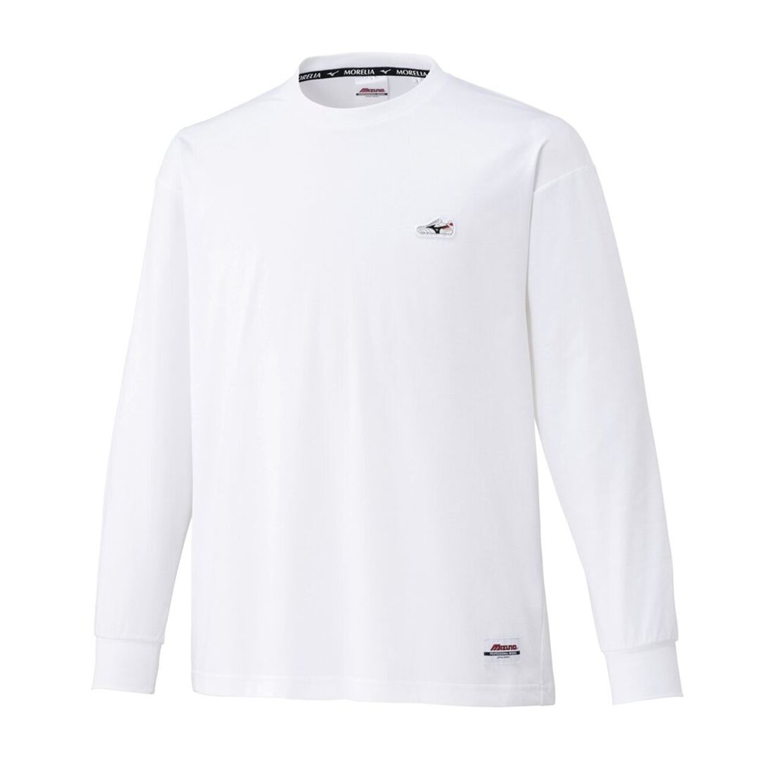 モレリア ストレッチソフトドライTシャツ(長袖) ホワイト XL