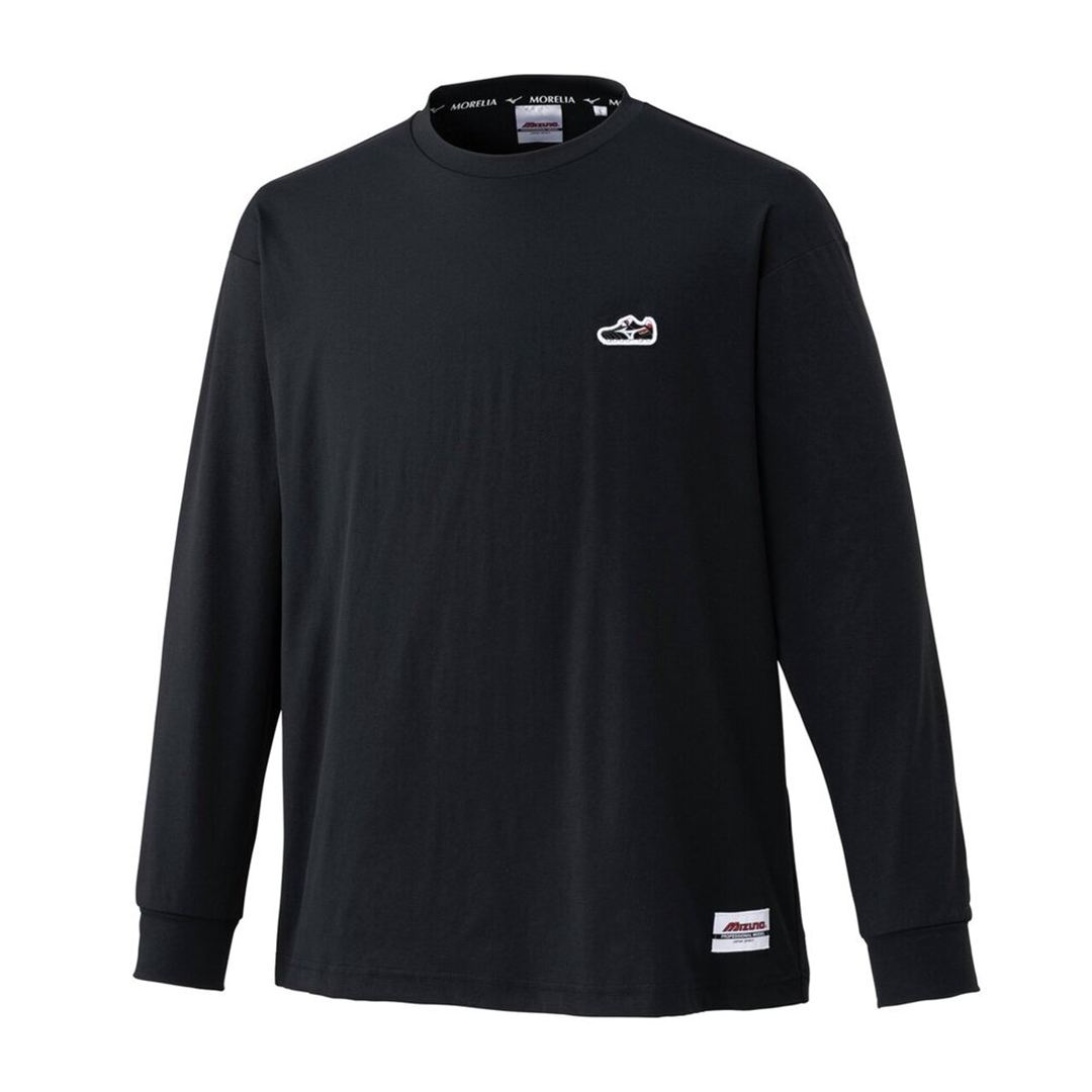 モレリア ストレッチソフトドライTシャツ(長袖) ブラック XL