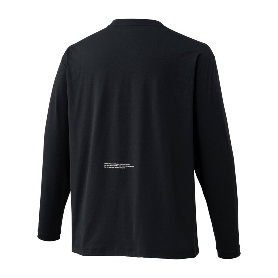ストレッチソフトドライTシャツ(長袖) ブラック XL