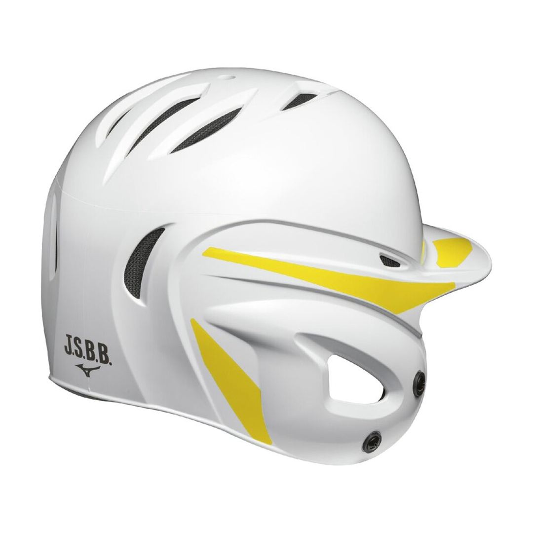 MIZUNO HELMET DECAL(ヘルメットカスタムシール) イエロー