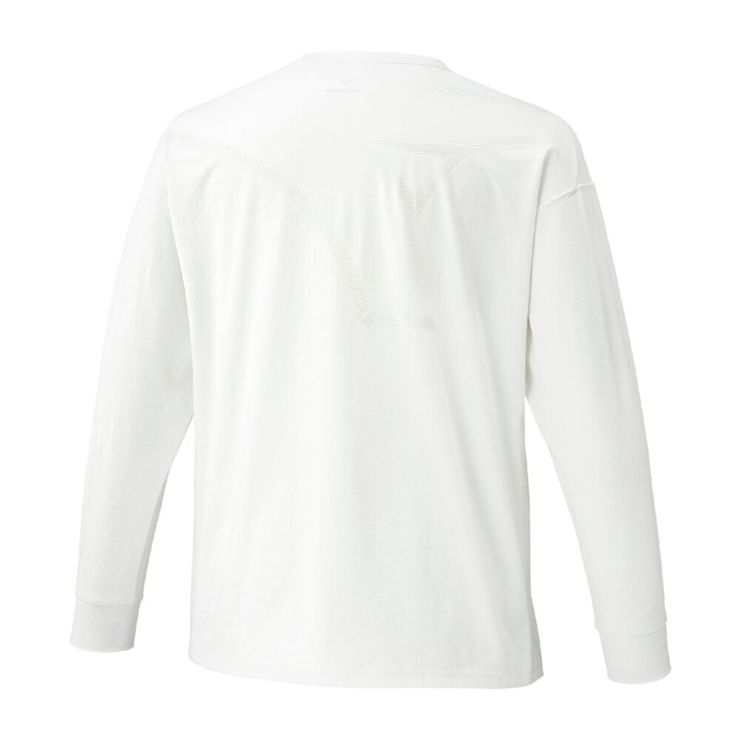 ソフトドライTシャツ(長袖) スノーホワイト XL