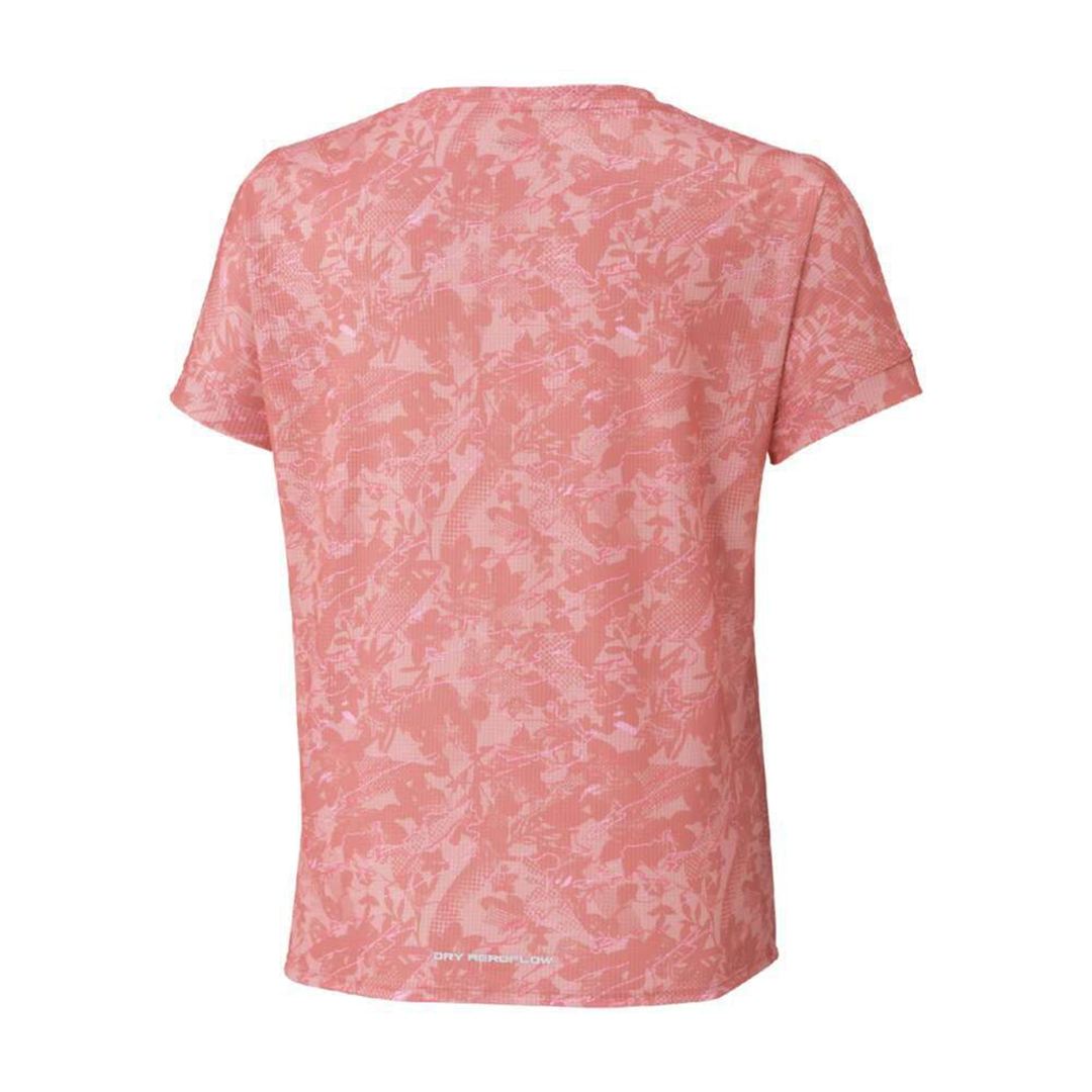 【汗処理／通気】ドライエアロフローTシャツ(ワイドシルエット) ランタナコーラル S