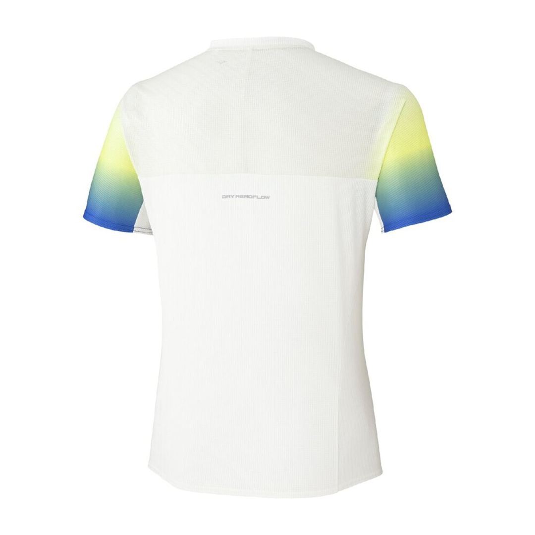【汗処理／通気】ドライエアロフローTシャツ ホワイト S