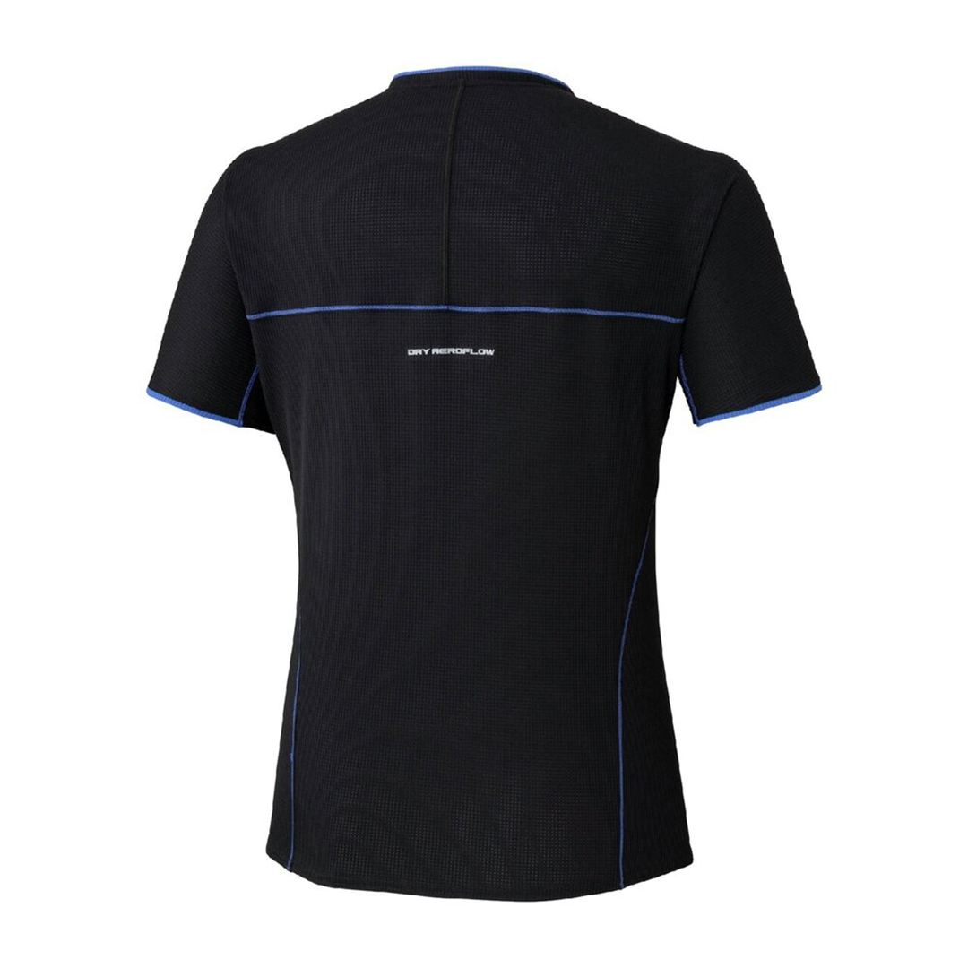 【汗処理／通気】ドライエアロフローTシャツ ブラック XL