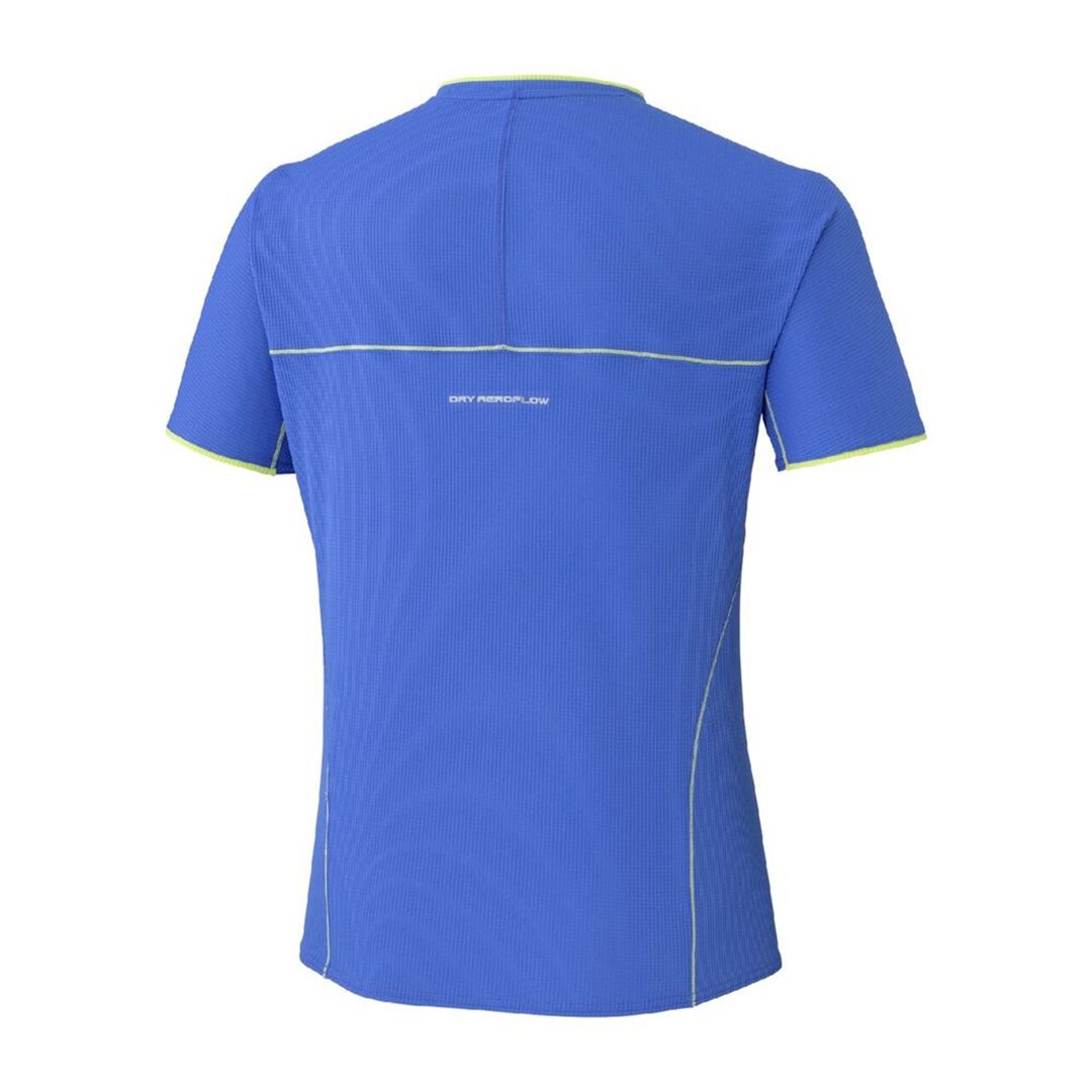 【汗処理／通気】ドライエアロフローTシャツ ダズリングブルー XL