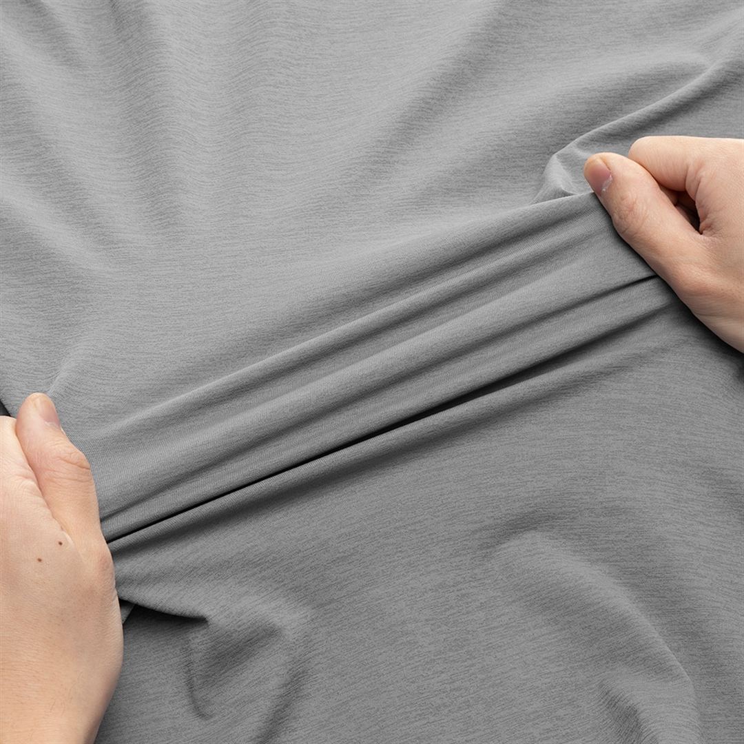 ストレッチソフトドライTシャツ フロストグレー XL