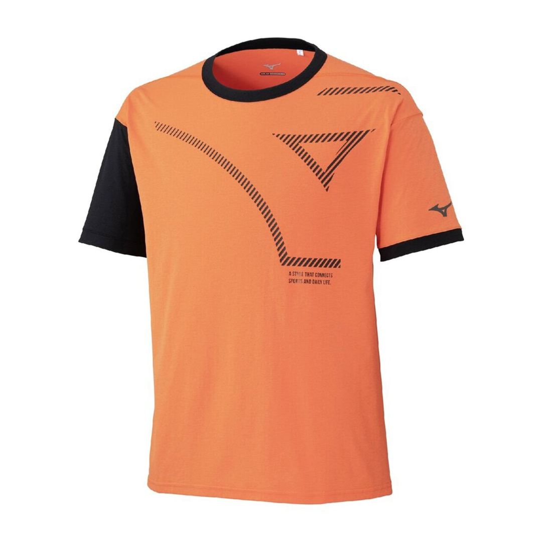 ストレッチソフトドライTシャツ サンセットオレンジ XL