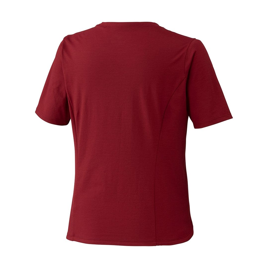 ストレッチソフトドライTシャツ ルバーブレッド XL