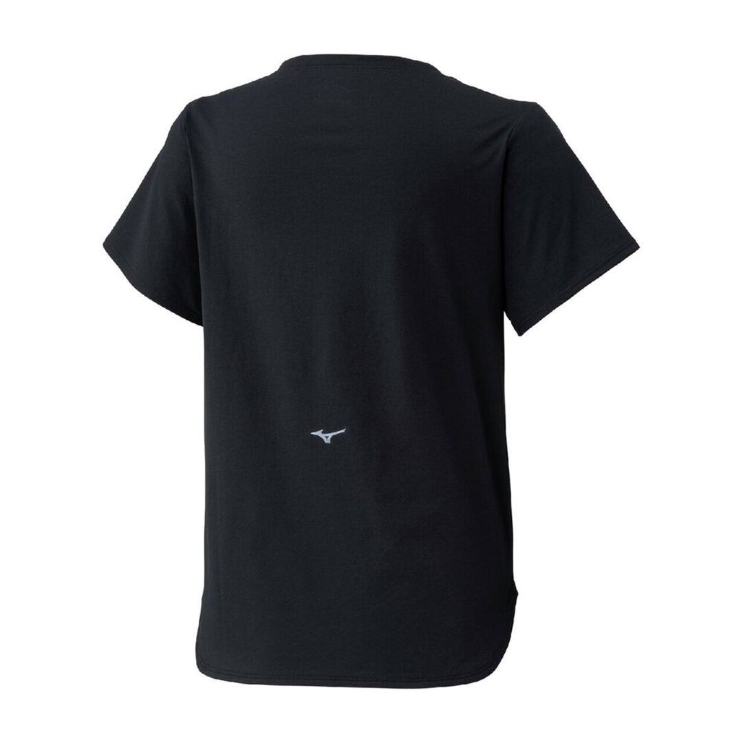 ストレッチソフトドライTシャツ(ワイドシルエット) ブラック S