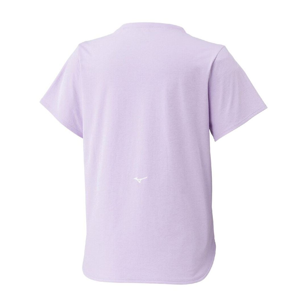 ストレッチソフトドライTシャツ(ワイドシルエット) ペールパープル M