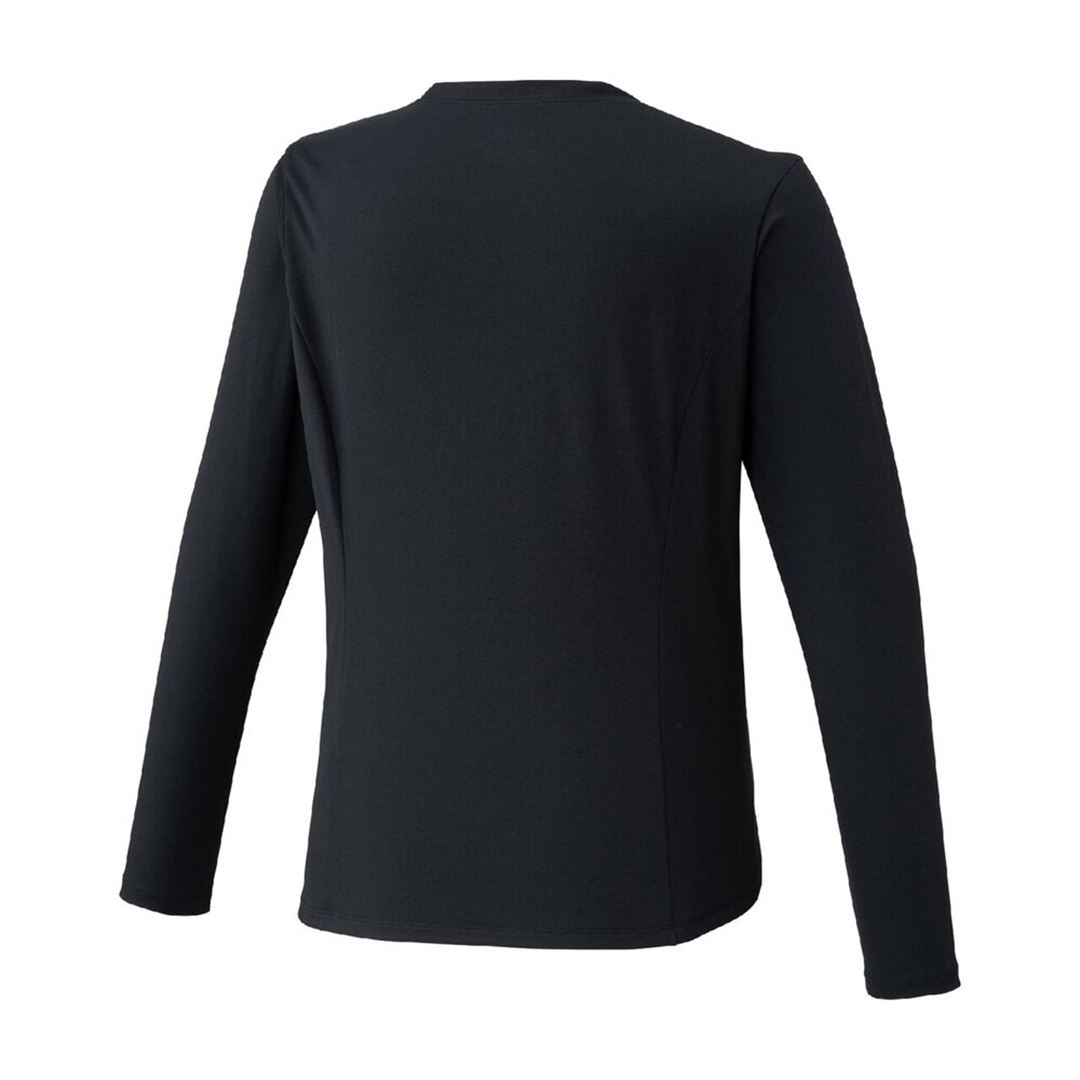 ストレッチソフトドライTシャツ(長袖) ブラック XL