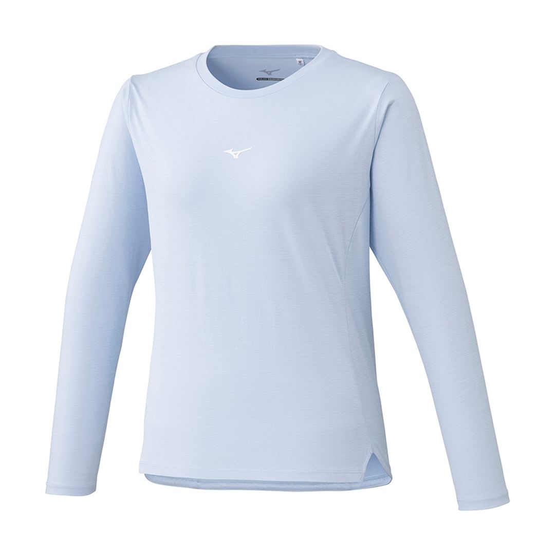 ストレッチソフトドライTシャツ(長袖) ペールブルー XL