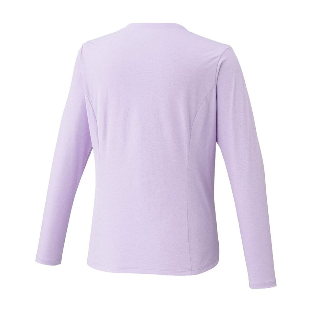 ストレッチソフトドライTシャツ(長袖) ペールパープル S