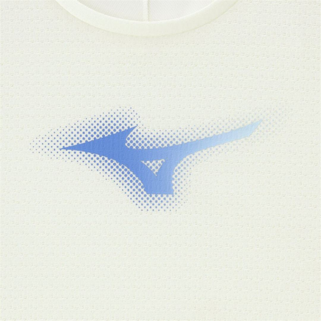 【汗処理／通気】ドライエアロフロージャカードクロップドTシャツ ソフトサンドイエロー S