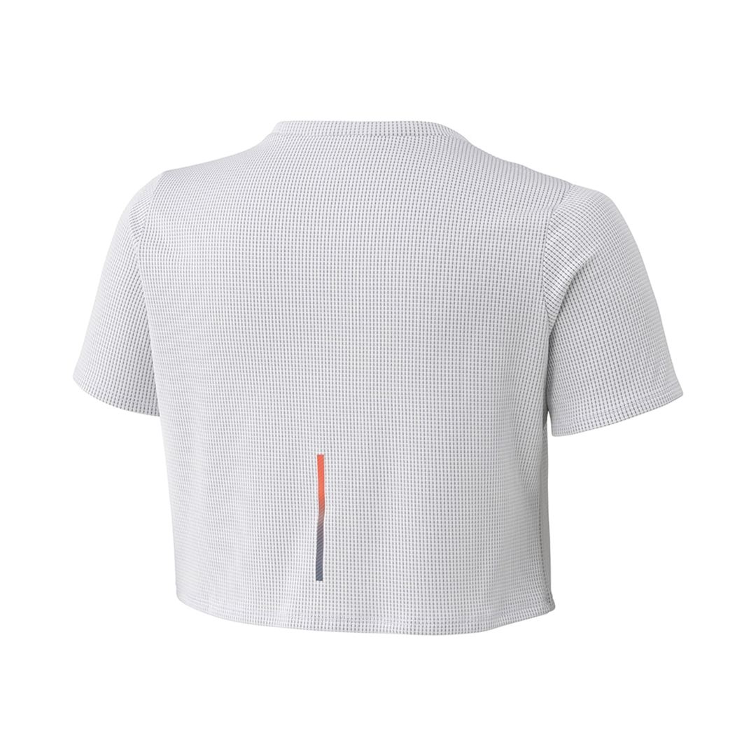 【汗処理／通気】ドライエアロフロークロップドTシャツ スノーホワイト XL