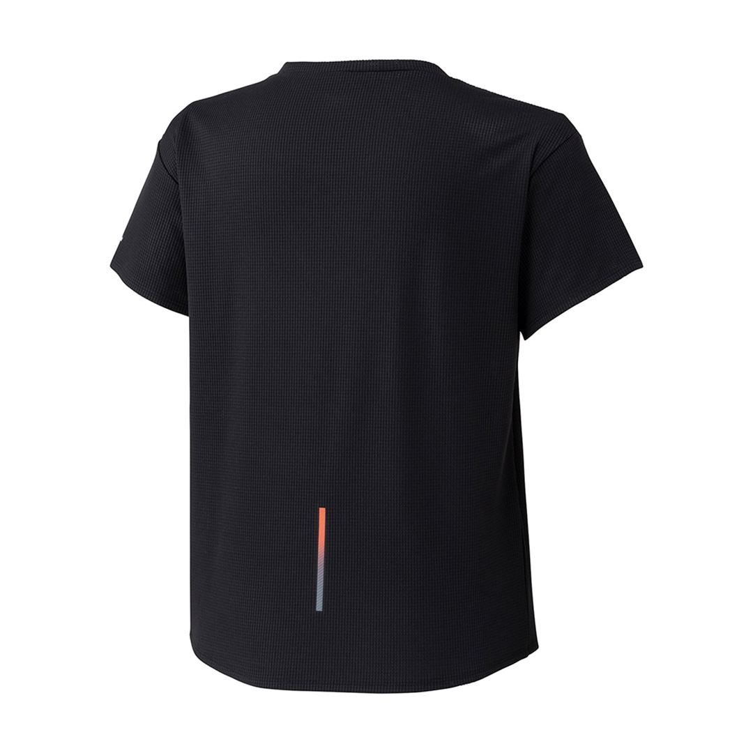 【汗処理／通気】ドライエアロフローTシャツ(ワイドシルエット) ブラック XL