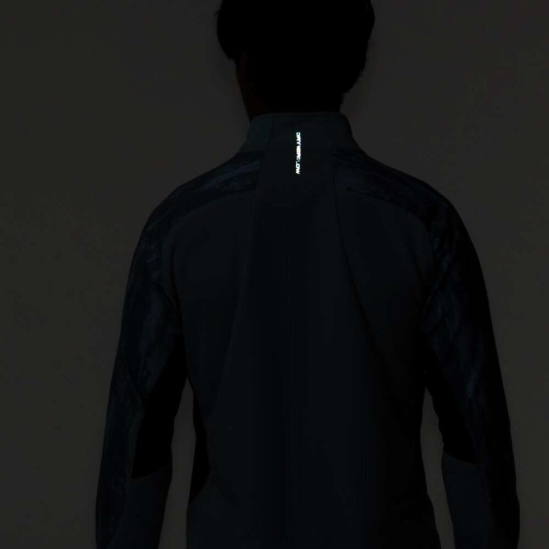 【汗処理／通気】ドライエアロフローハイブリッドジャケット シトラスグリーン XL