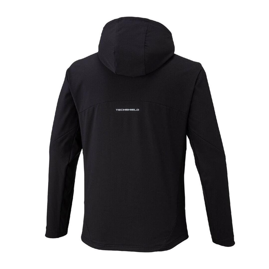 【ストレッチ／防風】テックシールドジャケット ブラック 3XL