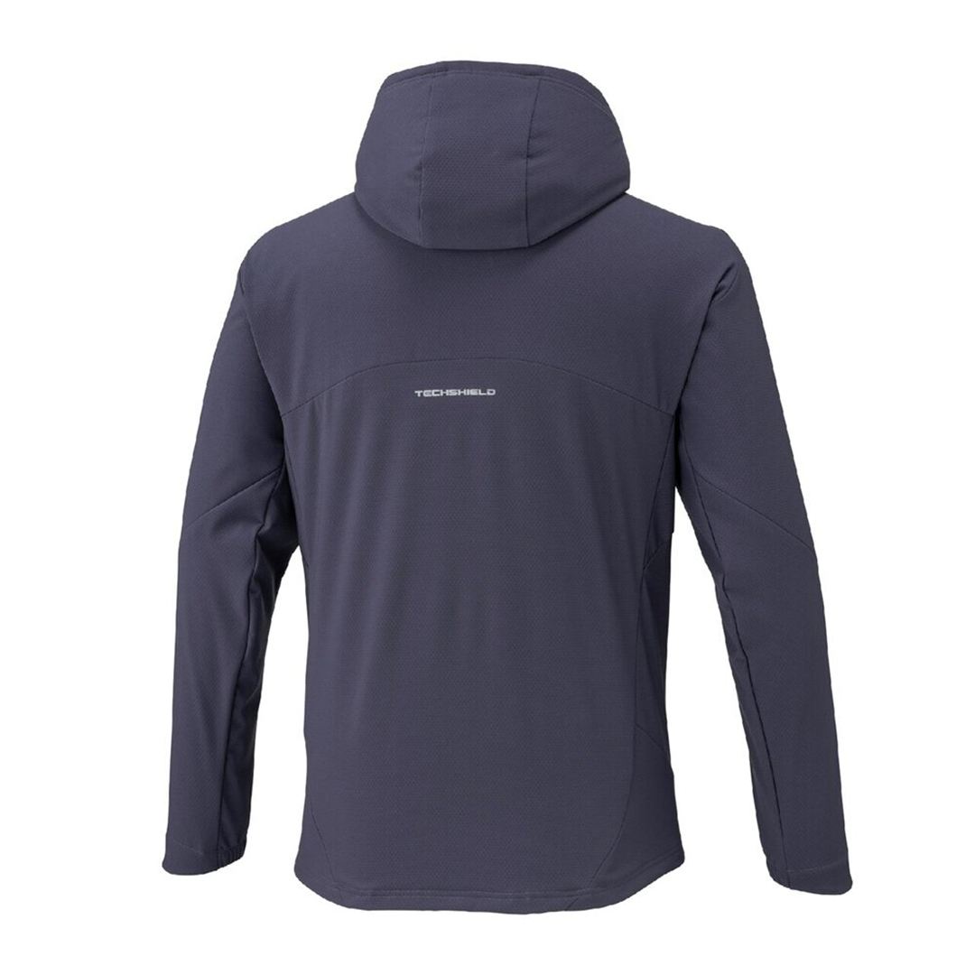 【ストレッチ／防風】テックシールドジャケット ライトネイビー 3XL