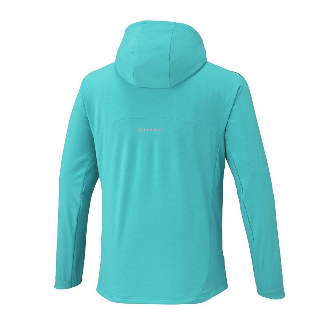 【ストレッチ／防風】テックシールドジャケット ターコイズ 3XL