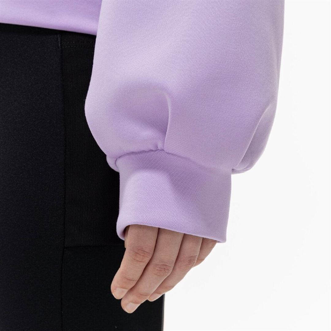ピーチタッチスウェットフーディ ライラックパープル XL