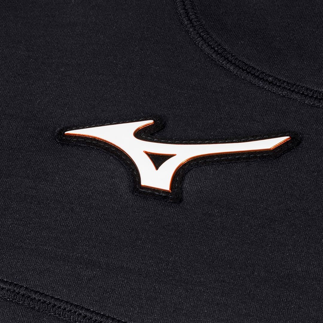 ピーチタッチスウェットフーディ ブラック杢 XS
