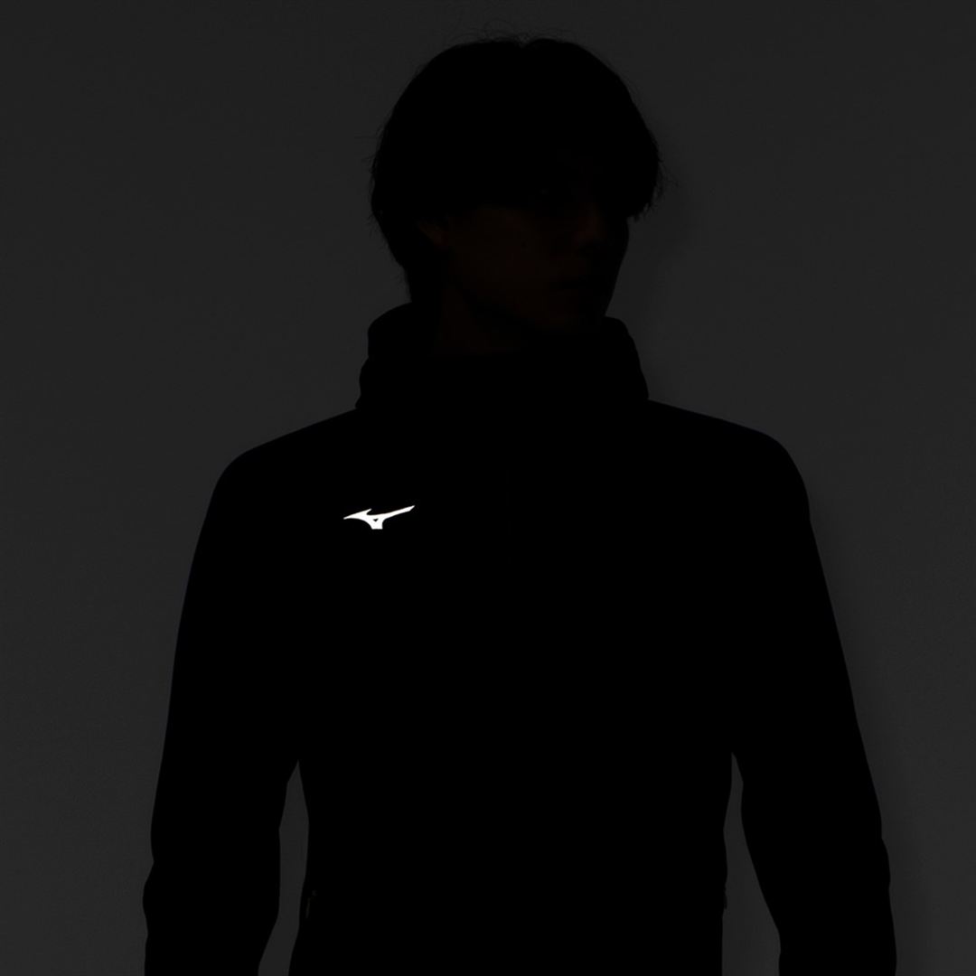 【ストレッチ／防風】テックシールドフーディジャケット ビーコンブルー XL