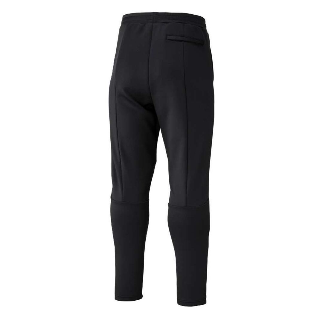 ストレッチスウェットスリムパンツ ブラック XS