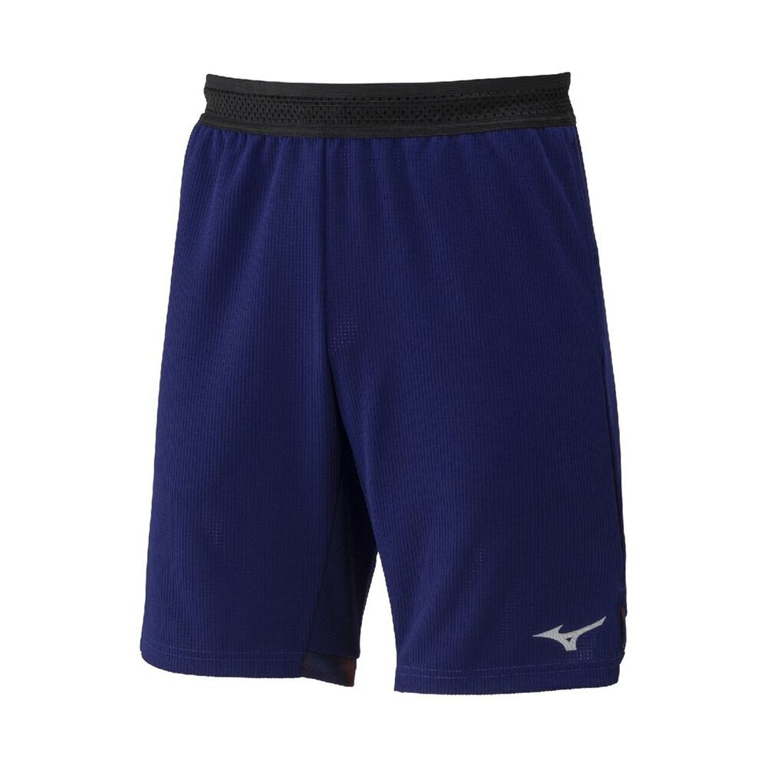 【汗処理／通気】ドライエアロフローハーフパンツ ビューコープブルー XL