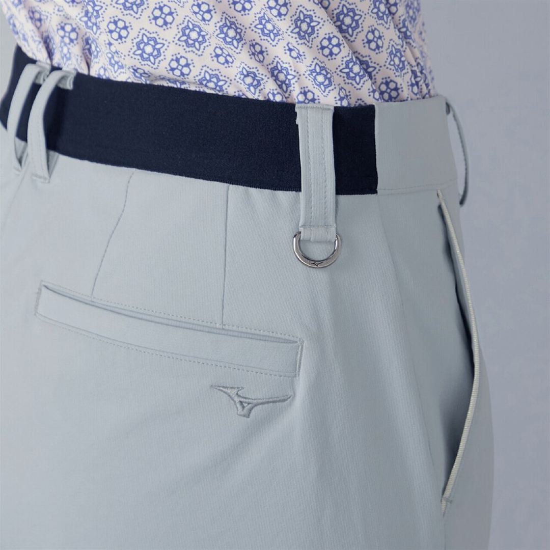 【MGFコレクション】ストレッチピケロングパンツ ブルーグレー S