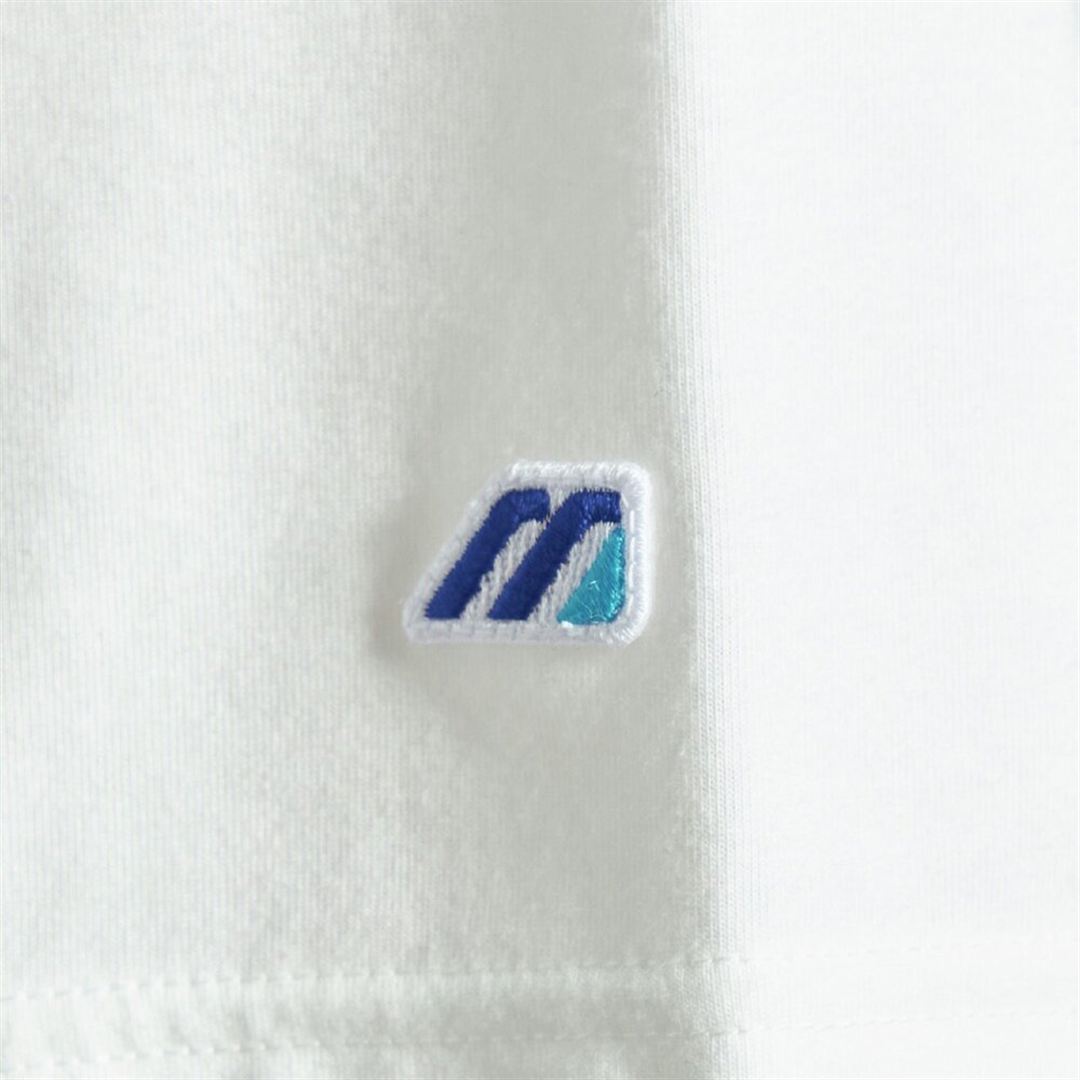 【ミズノ直営限定】モノグラムM5分袖Tシャツ ブラック S