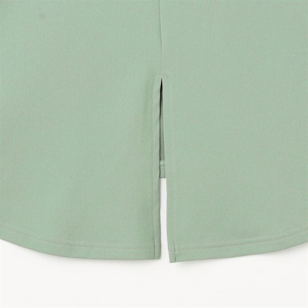 【ミズノ直営限定】アンチスウェット ボートネック長袖Tシャツ アイスバーググリーン XL