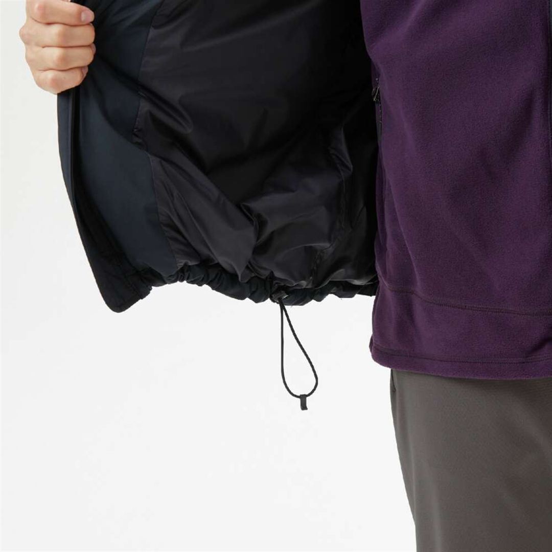 【吸湿発熱】WINDSTOPPER ダウラギリライトダウンジャケット ブラック M