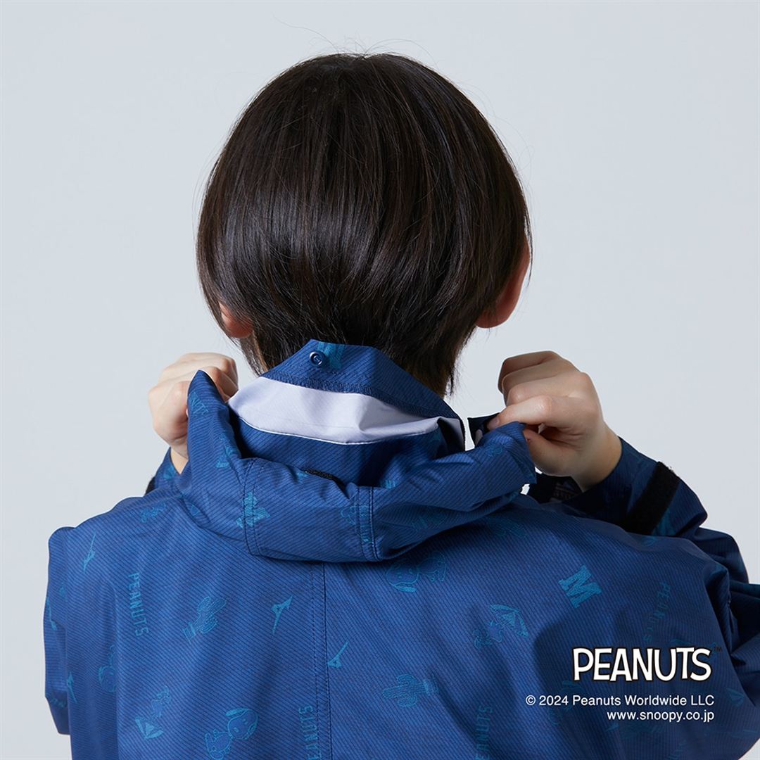 【PEANUTS】Compactウォーターリパレントコート ダークブルー JF