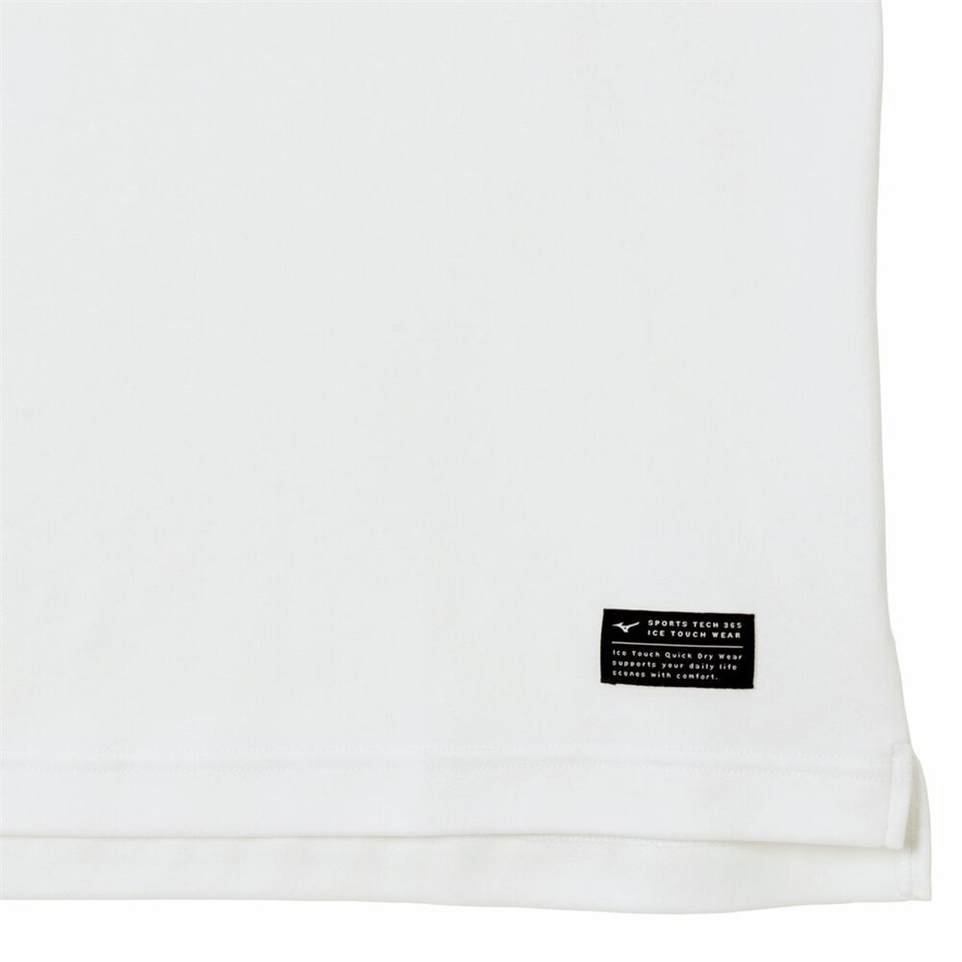 【ミズノ直営限定／接触冷感】アイスタッチTシャツ ホワイト XL