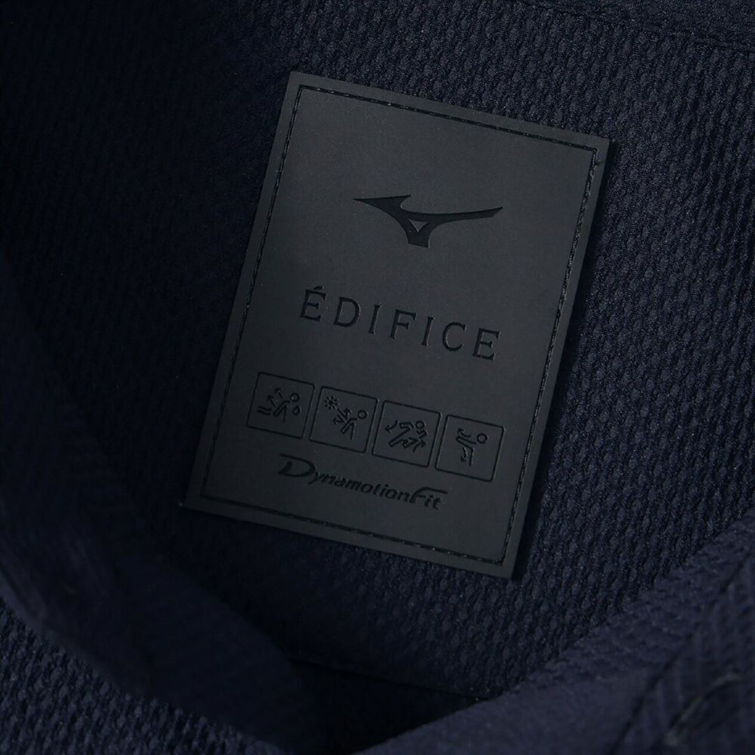 【EDIFICE】ダイナモーションフィット ポロシャツ ネイビー S