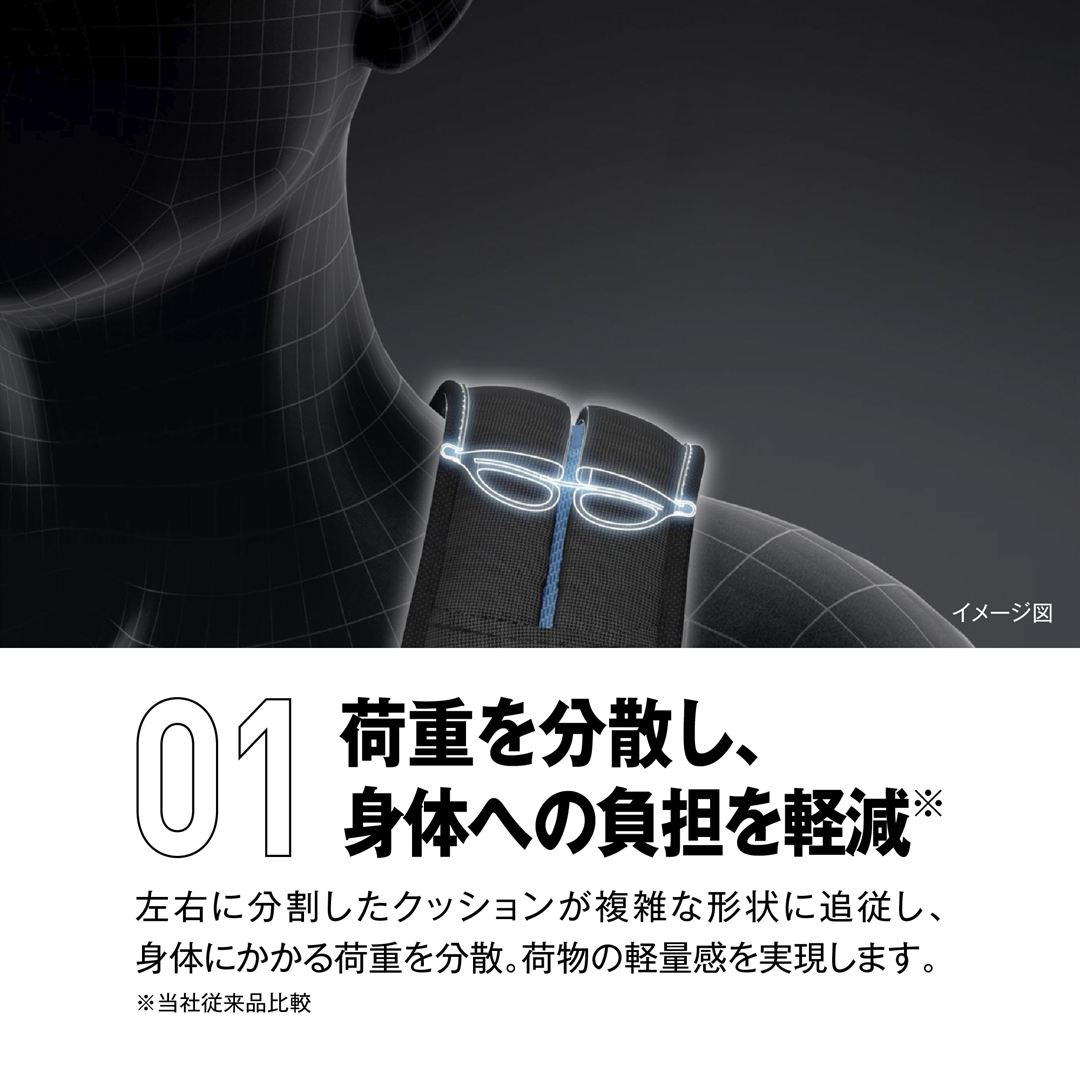 【ミズノ公式オンライン限定】ワーキングバックパック(35L) ブラック