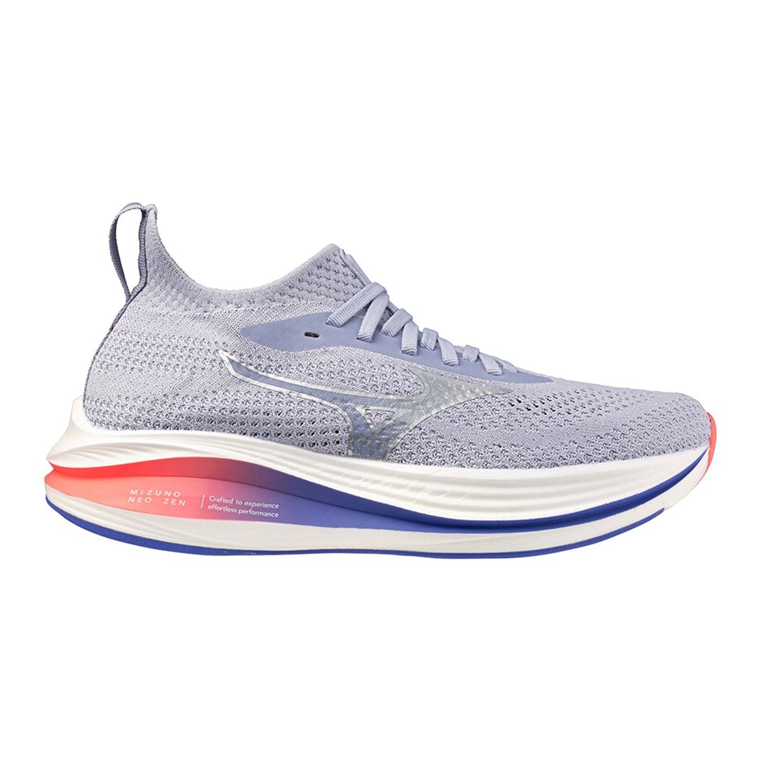 MIZUNO NEO ZEN(ランニング) パープル×シルバー×ピンク 22.5