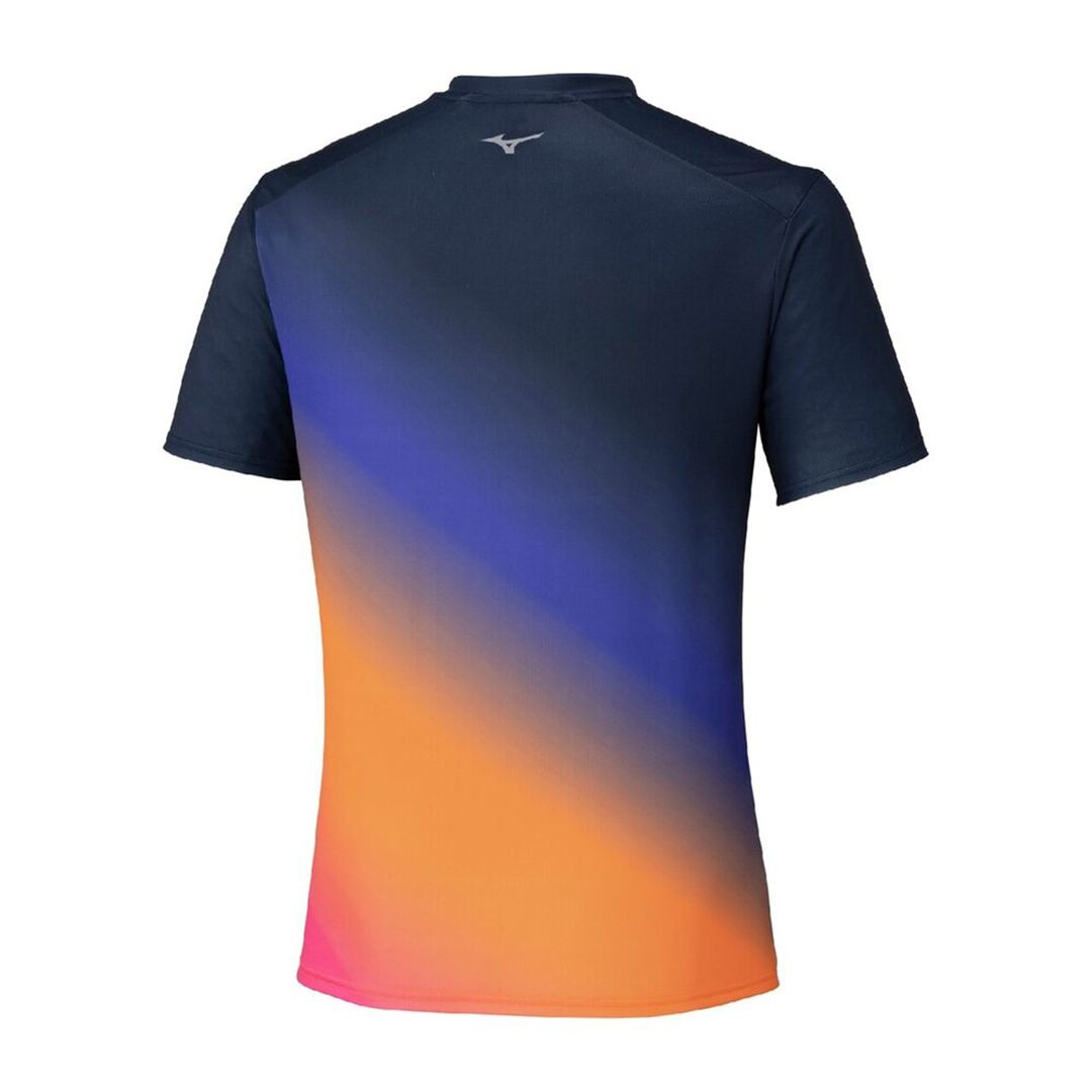 クイックドライ グラフィック Tシャツ ユウヤケ S